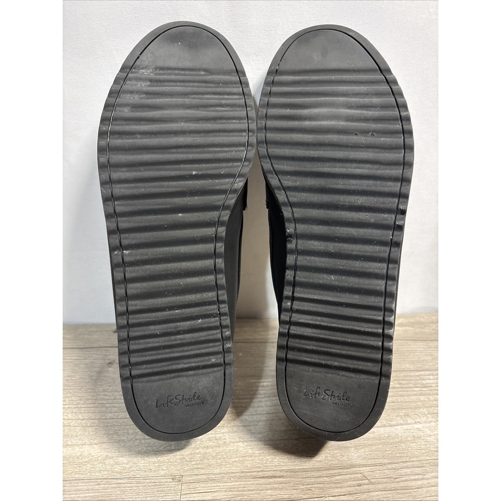 Life Stride Zee Loafer Simply Comfort Black Slip on Loafers Size 7.5 - Picture 8 of 11
